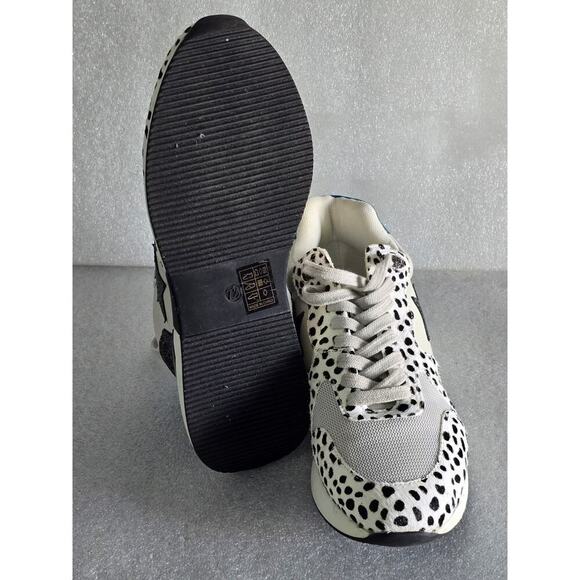 Shu Shop Patricia Glitter Star Sneakers Women’s 7.5 Comfort Low Top Lace Up - Picture 8 of 8